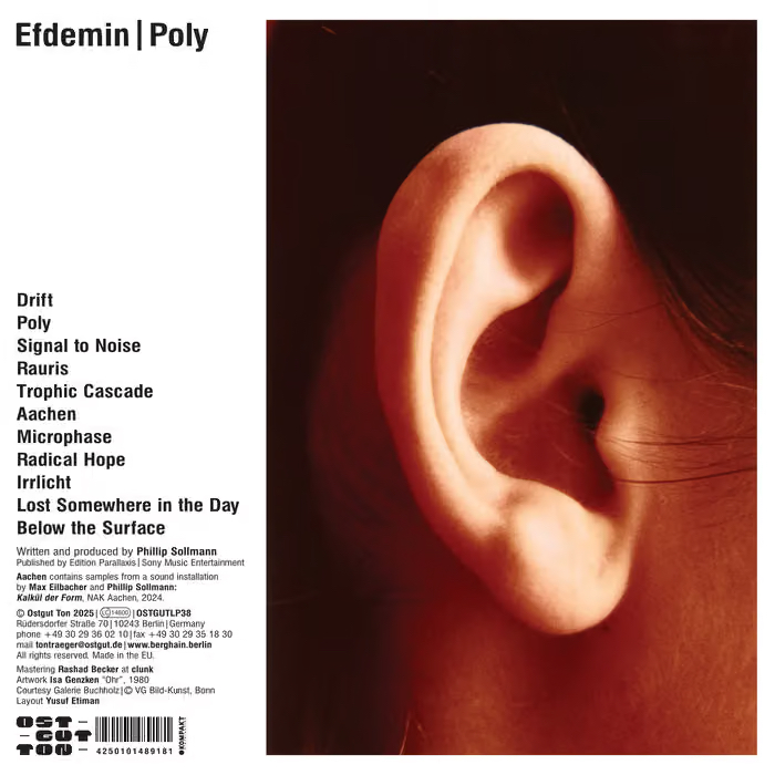 Poly by Efdemin on Ostgut Ton
